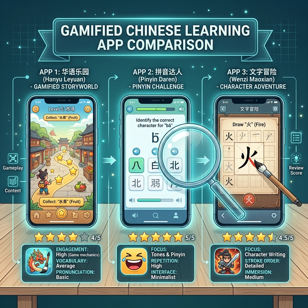 Review Các App Học Tiếng Trung Phổ Biến Nhất 2024 (SuperChinese, HelloChinese, Duolingo) Dưới Góc Độ Học Thuật