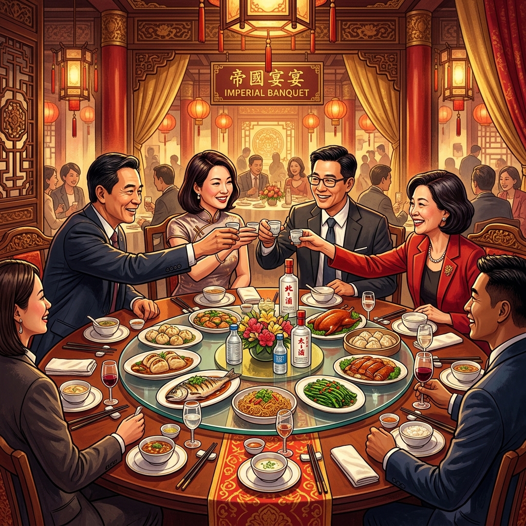 Hướng Dẫn Toàn Tập Về Văn Hóa Bàn Tiệc (Banquet Culture) Trung Quốc: Luật Ngầm Trên Bàn Nhậu Kinh Doanh