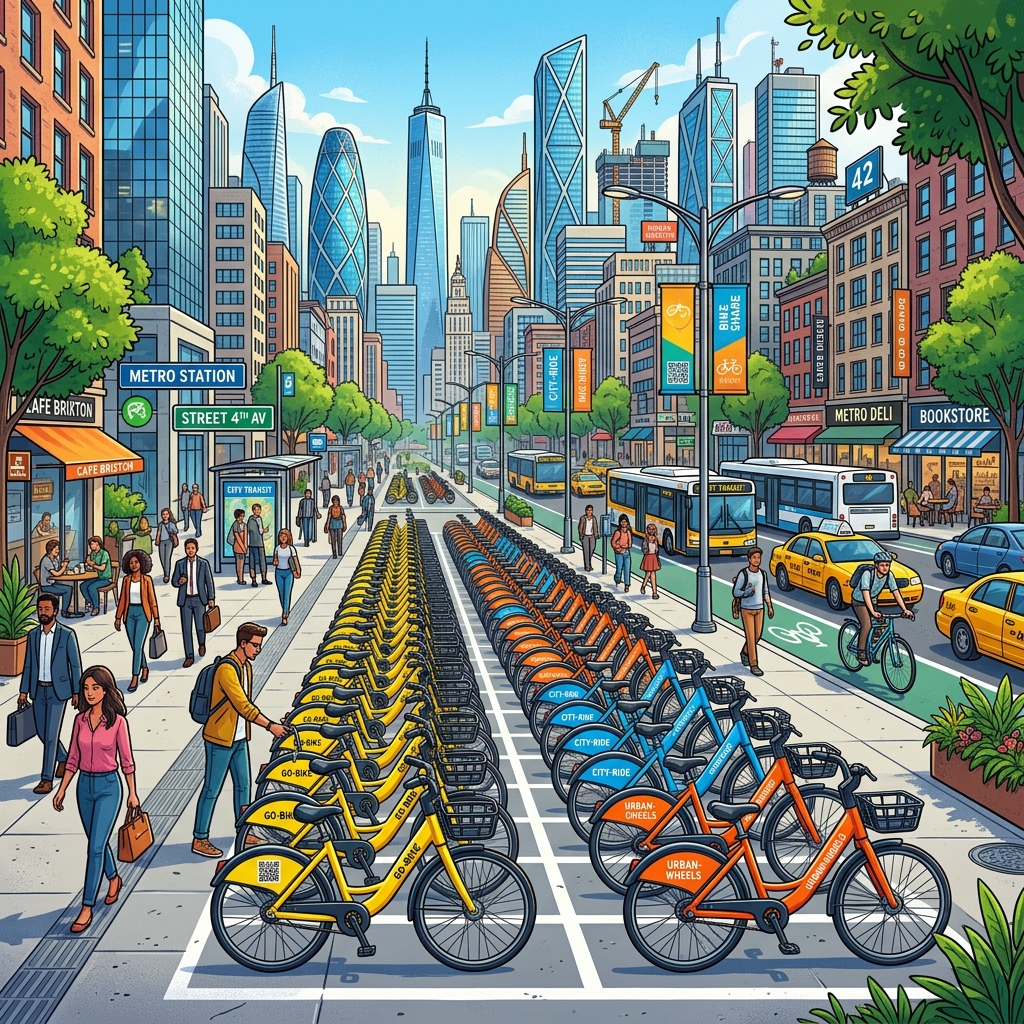 Xe Đạp Công Cộng (Bike Sharing): Từ Ý Tưởng Tỷ Đô Đến Bãi Rác Khổng Lồ