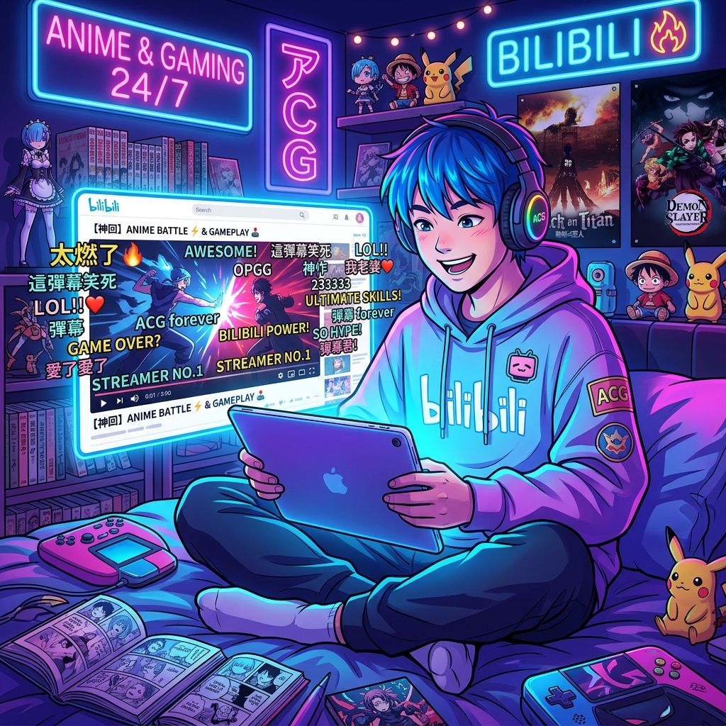 Mạng Xã Hội Bilibili (B站): Nơi Giao Thoa Văn Hóa Anime, Game Và Lớp Trẻ 