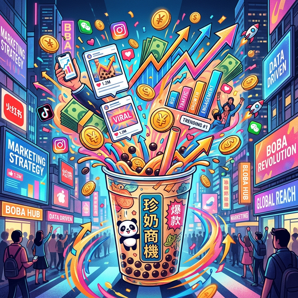 Giải Mã Cơn Sốt Trà Sữa (Boba Culture) & Văn Hóa F&B Trung Quốc: Bài Học Marketing Khổng Lồ