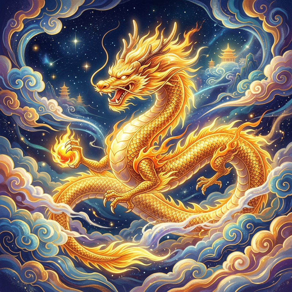 Rồng Trung Hoa (Chinese Dragon): Sự Khác Biệt Một Trời Một Vực Với Rồng Phương Tây