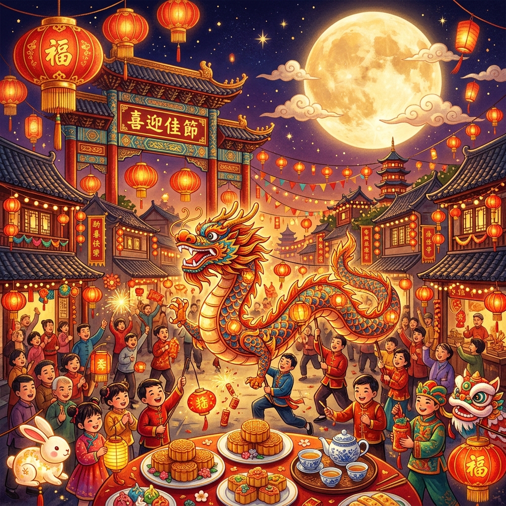 Tìm Hiểu Về Các Ngày Lễ Truyền Thống (Festivals): Nguồn Gốc Và Những Câu Chúc Tinh Tế