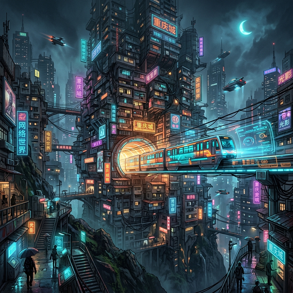 Trùng Khánh (Chongqing): Thành Phố 8D Cyberpunk Của Tương Lai