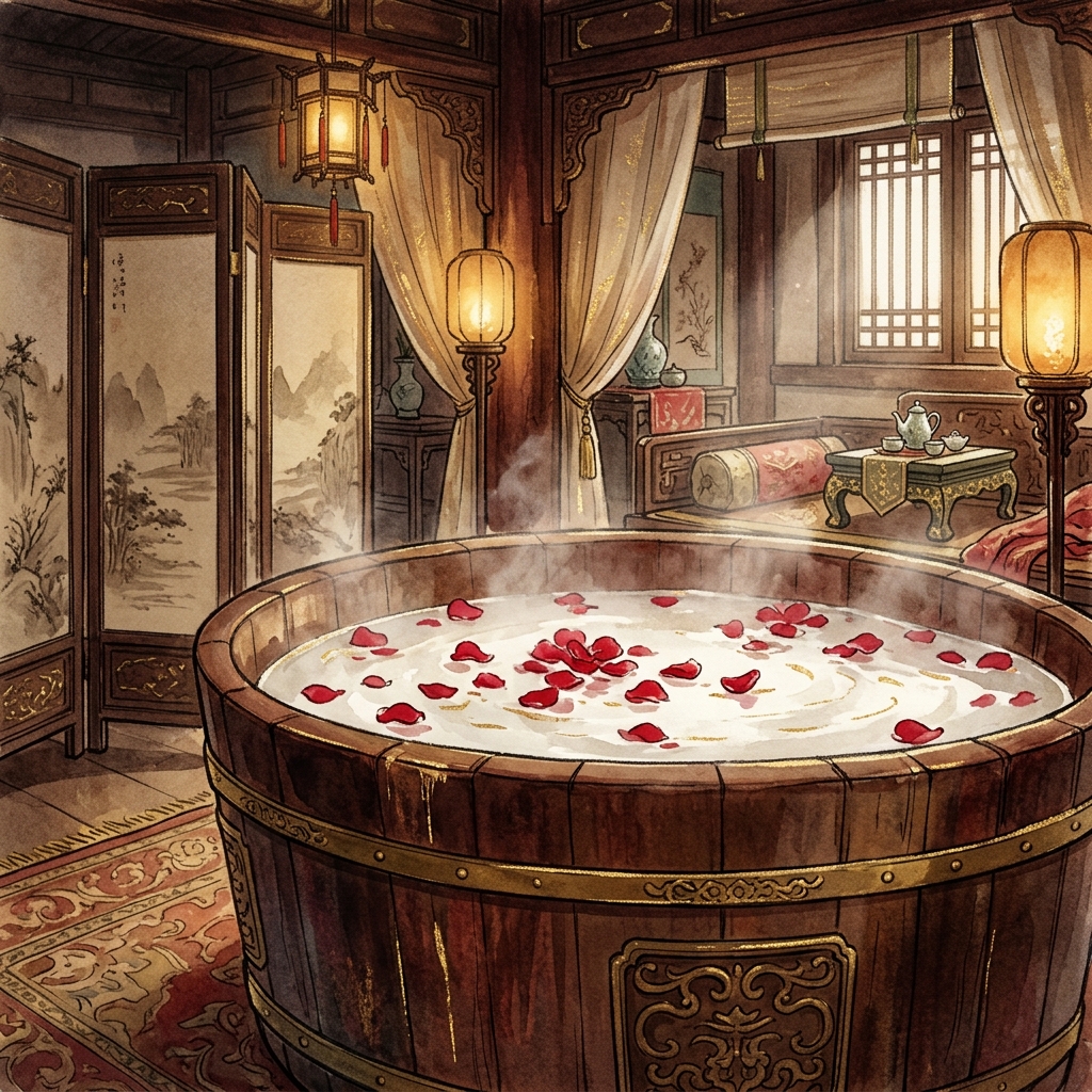 Tắm Cánh Hoa Và Xông Hương (Flower Bath): Liệu Pháp Spa Thượng Lưu Của Hậu Cung