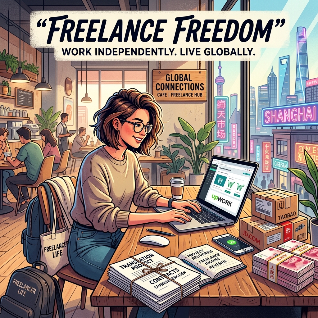 Cơ Hội Kinh Doanh Và Làm Việc Tự Do (Freelance) Nhờ Vốn Tiếng Trung: Dịch Thuật, Order Taobao, KOLs