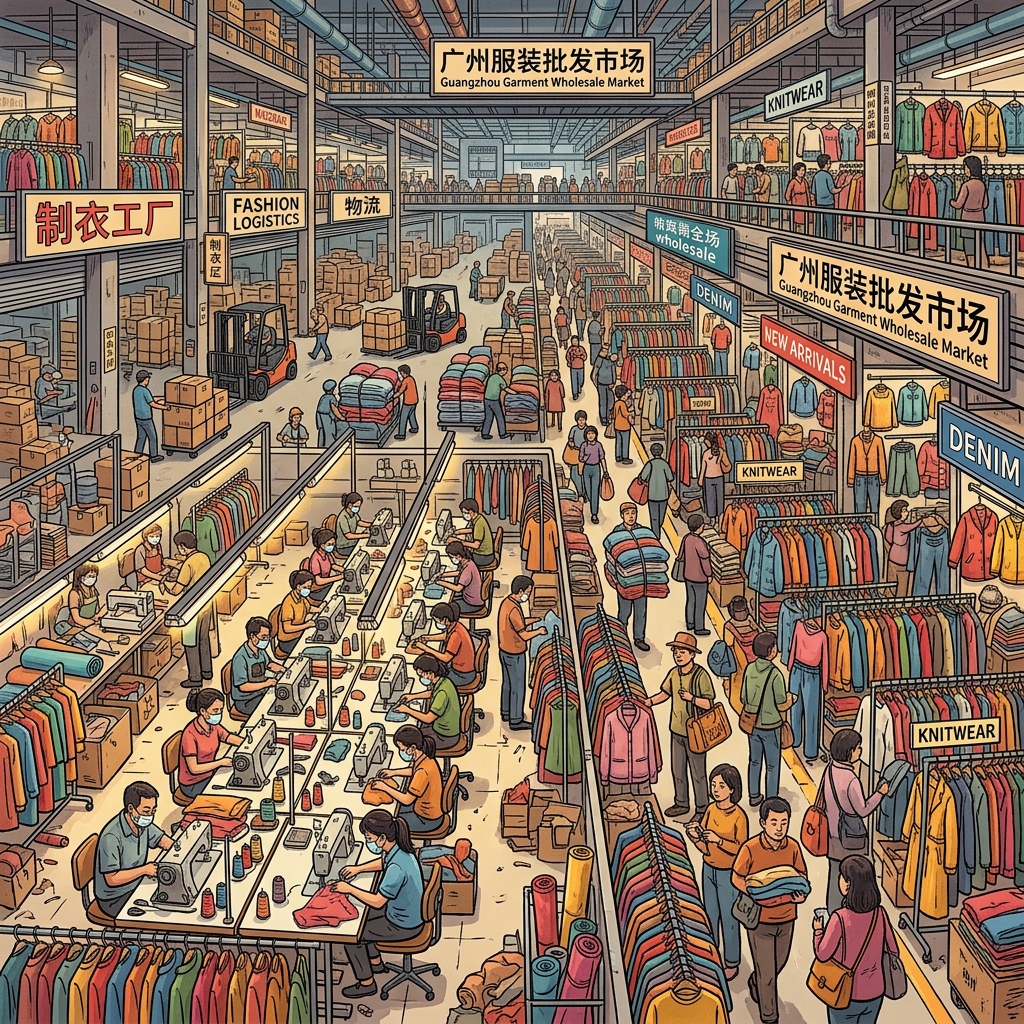 Quảng Châu (Guangzhou): Thủ Phủ Thời Trang, Xưởng Gia Công Và Chuỗi Cung Ứng