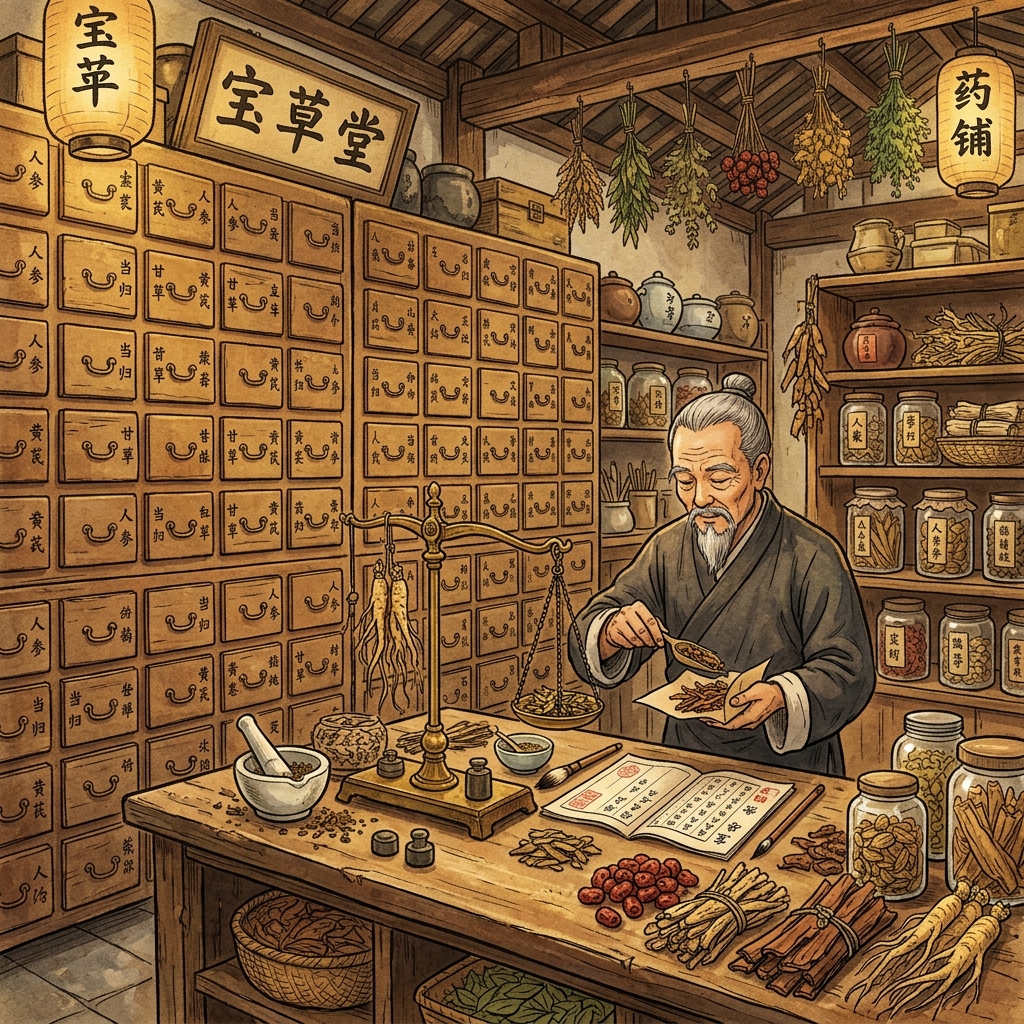 Dược Liệu Đông Y (Herbal Medicine): Từ Nhân Sâm Đến Đông Trùng Hạ Thảo