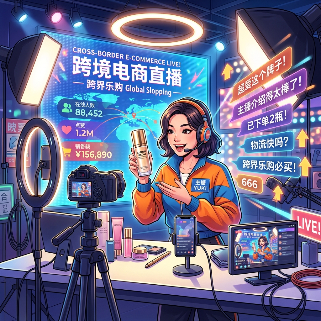 Tiếng Trung Ngành TMĐT Xuyên Biên Giới (Cross-border E-commerce) & Livestream: Đón Đầu Làn Sóng Taobao Live