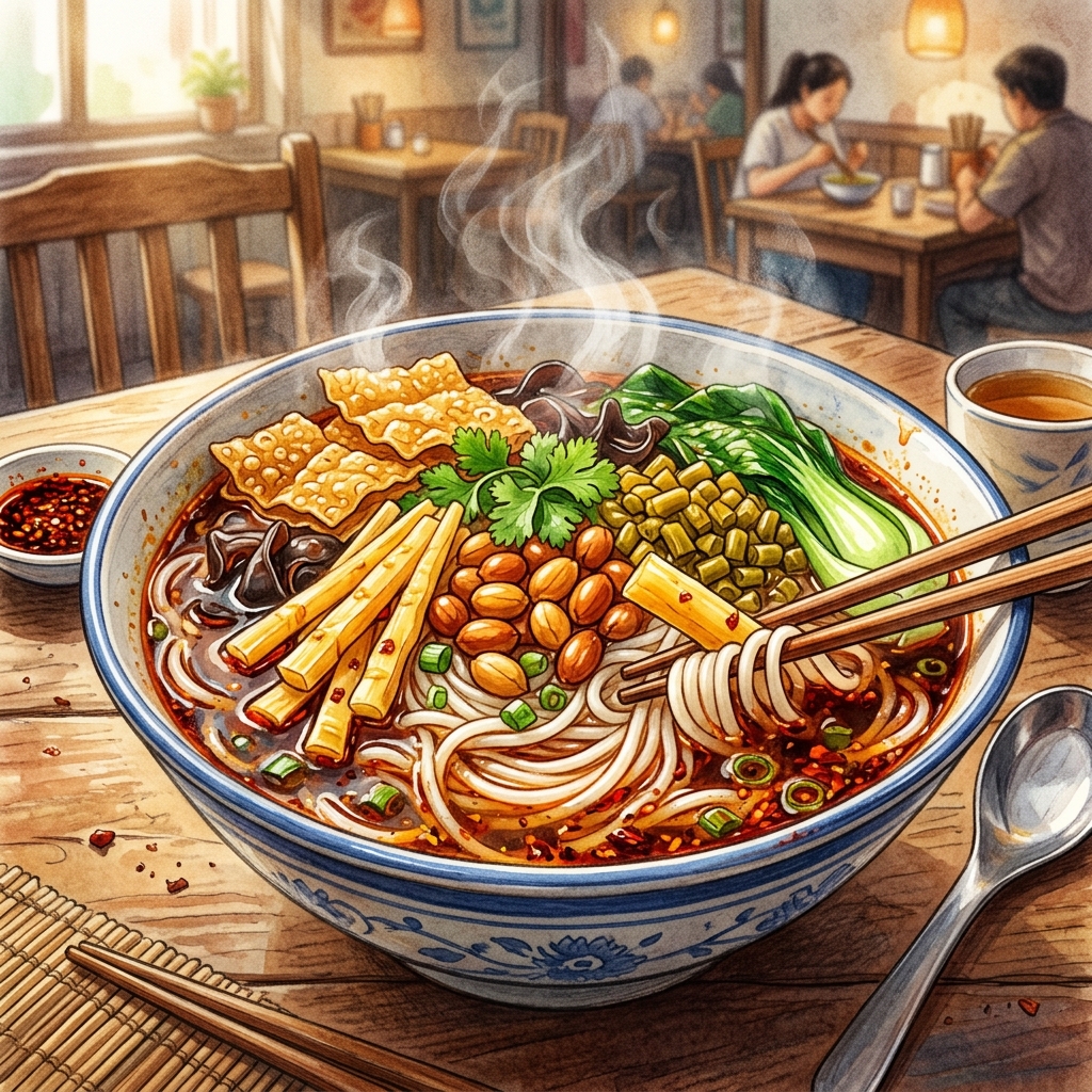 Bún Ốc Liễu Châu (Luosifen): Món Ăn Bốc Mùi Bán Chạy Nhất Mạng Xã Hội