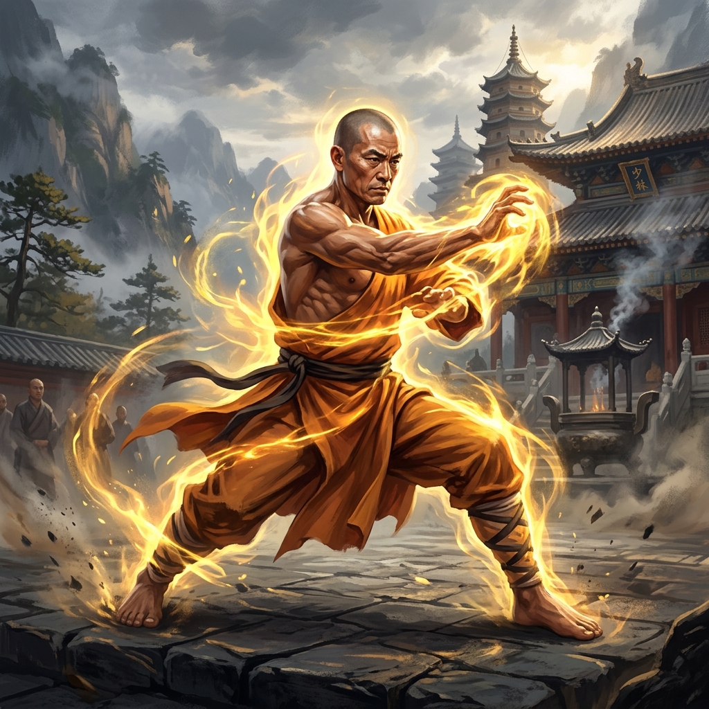 Khí Công (Qigong) & Thiết Bố Sam: Sức Mạnh Bẻ Cong Thanh Sắt Của Thiếu Lâm Tự