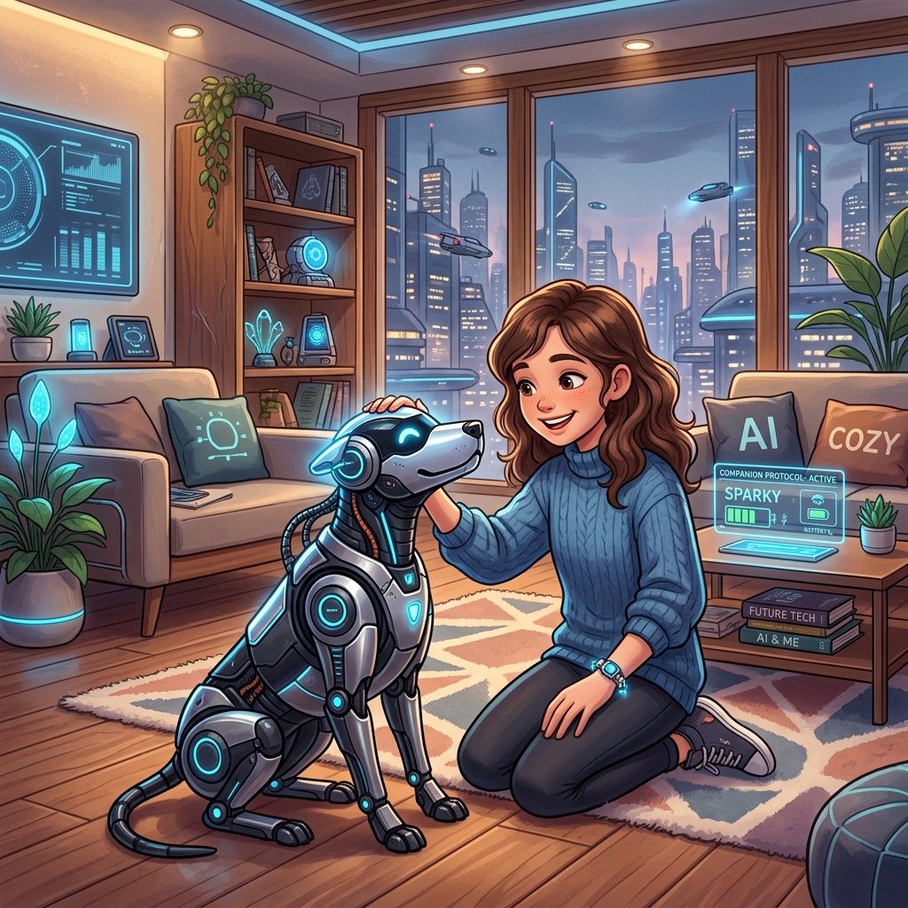 Ngành Công Nghiệp Thú Cưng Kỹ Thuật Số (Robot Pets): Khi AI Thay Thế Chó Mèo Thật