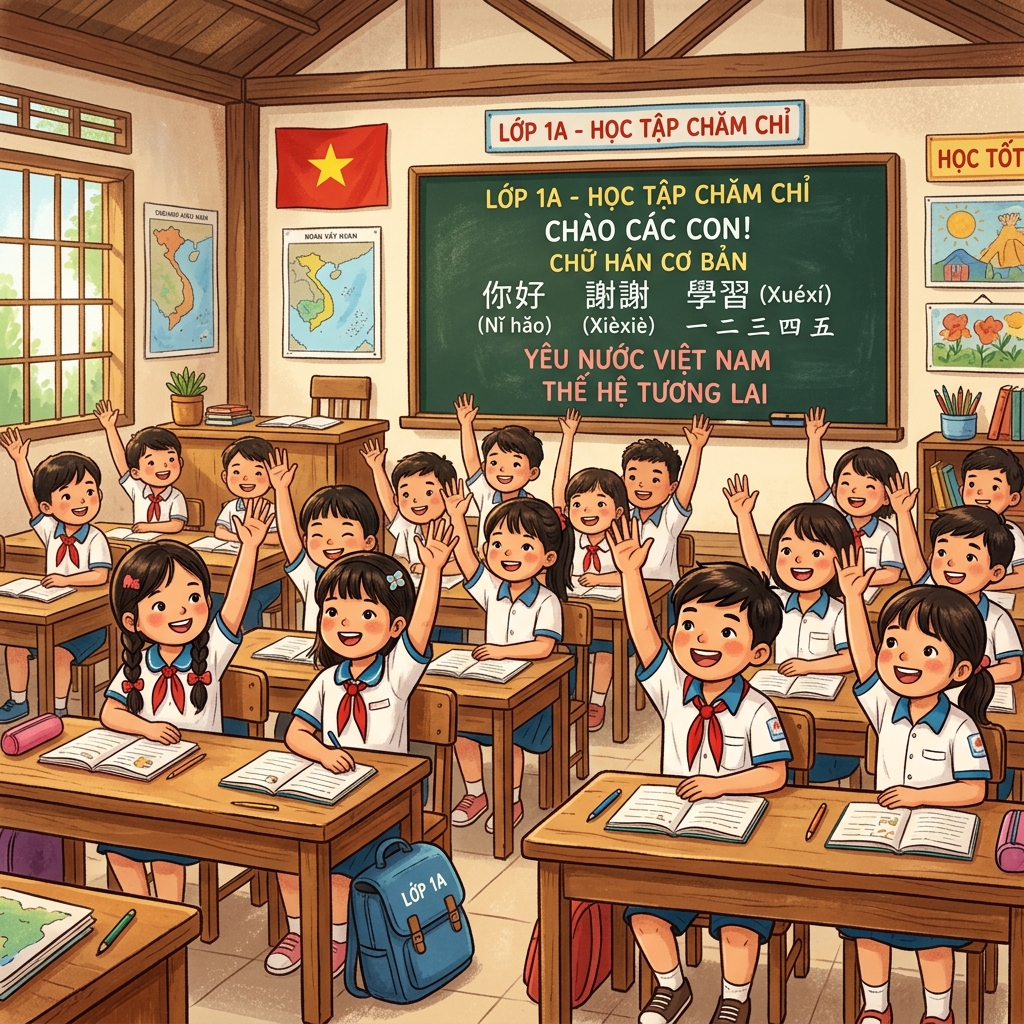 Tiếng Trung Được Đưa Vào Chương Trình Giáo Dục Phổ Thông (Lớp 3 - 12): Bước Ngoặt Chiến Lược Của Giáo Dục Việt Nam