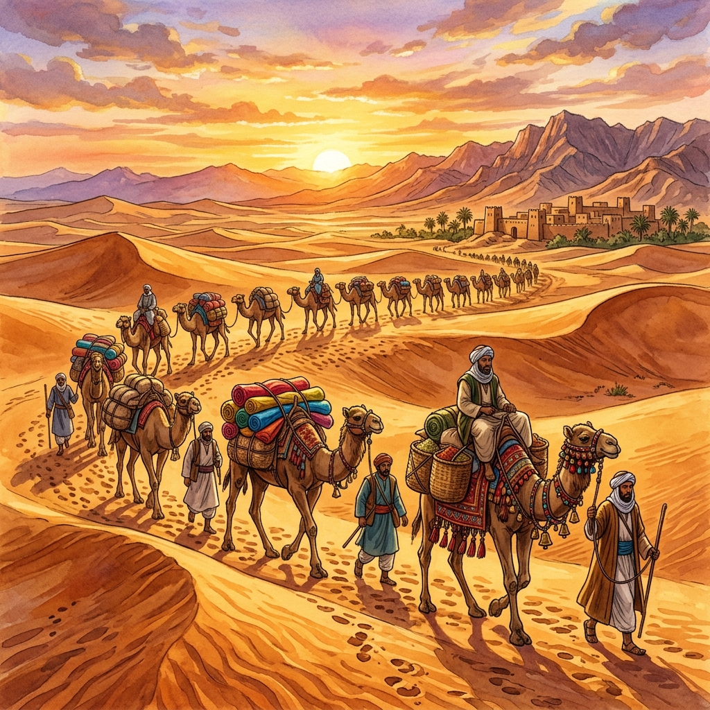 Con Đường Tơ Lụa (Silk Road): Huyền Thoại Giao Thương Đông - Tây