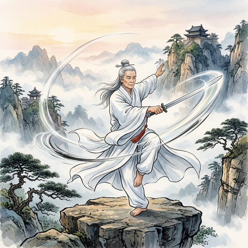 Thái Cực Kiếm (Tai Chi Sword): Vẻ Đẹp Của Sự 