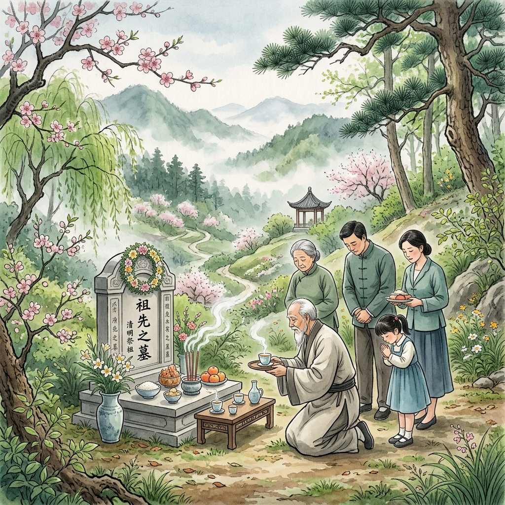 Tiết Thanh Minh (Qingming Festival): Đạp Thanh Và Tảo Mộ Mùa Xuân
