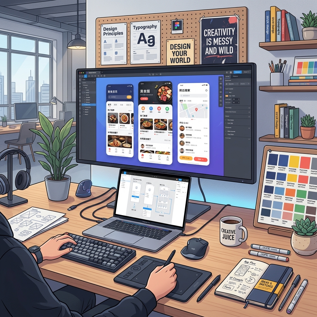 Tiếng Trung Ngành Thiết Kế Đồ Họa & UI/UX: Làm Việc Với Các Agency Và Studio Game Trung Quốc