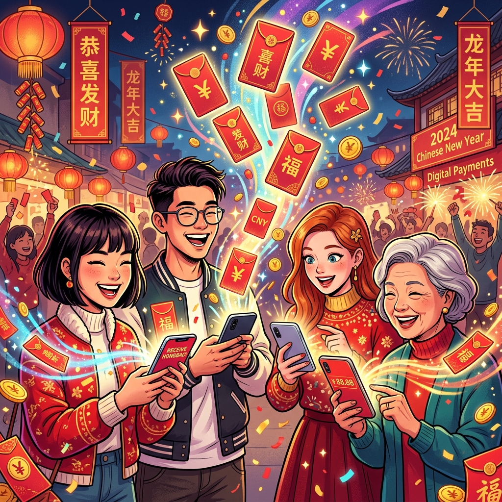 Văn Hóa Tặng Lì Xì Đỏ (Hongbao - 红包): Nghệ Thuật Ngoại Giao Qua WeChat Pay