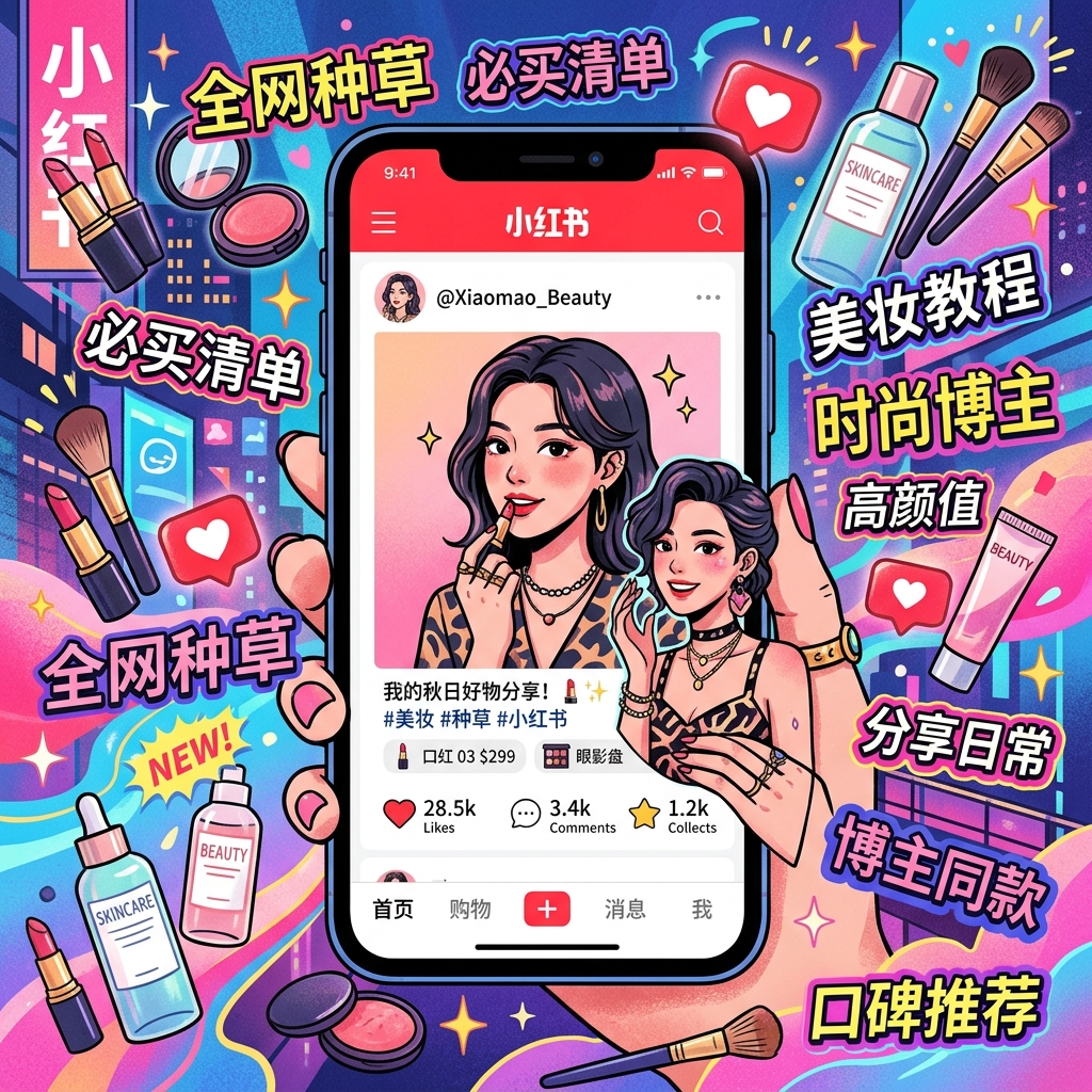 Mạng Xã Hội Xiaohongshu (Tiểu Hồng Thư) & Chiến Lược Marketing: 