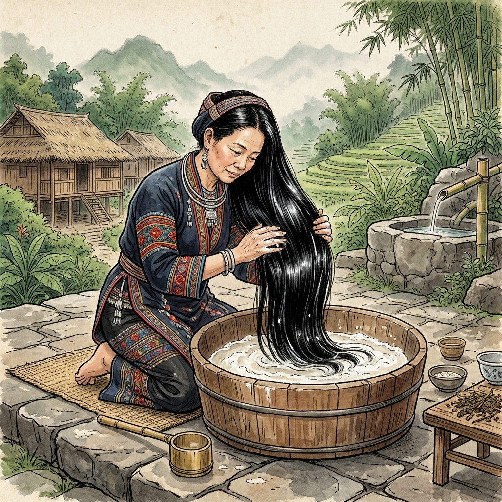 Chăm Sóc Tóc Dài (Yao Hair Care): Bí Mật Của Ngôi Làng Có Mái Tóc Dài Nhất Thế Giới